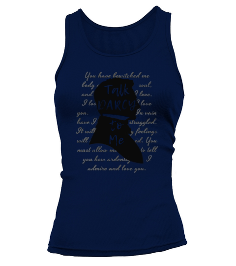 Jane Austen talk Darcy to me Tank top Woman