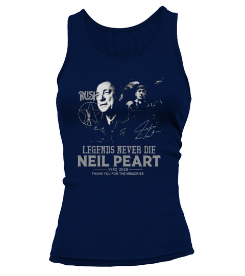 Legends Never Die Neil Peart 1952 2020 Tank top Woman