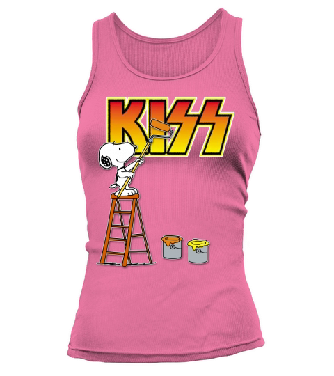 Snoopy paint Kiss Tank top Woman