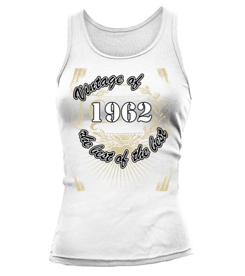 Vintage 1962 Birthday Saying Retro 60 Years Tank top Woman