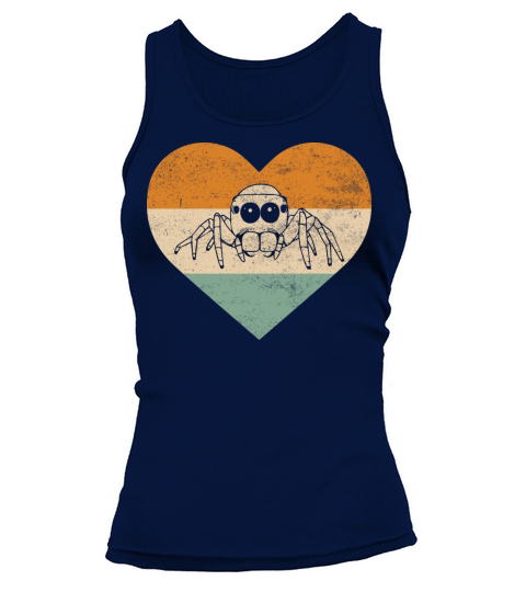 Vintage Exotic Jumping Spiders Pet Collector Lifes Tank top Woman
