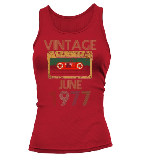 Vintage June 1977 Tank top Woman