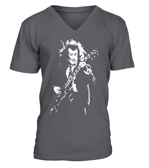 Angus Young Fan V-Neck T-shirt