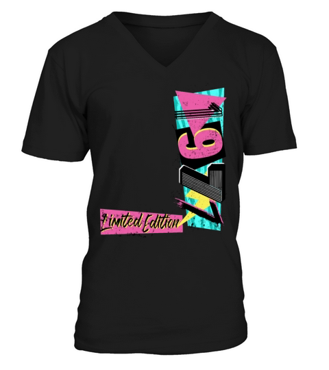 Birth year 1977 birthday 80s 90s Limited Edition V-Neck T-shirt