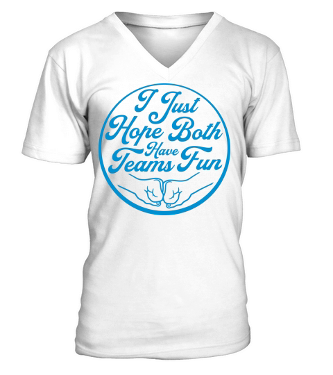 Both Teams Have Fun V-Neck T-shirt