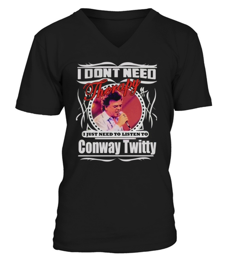 Conway Twitty Shirt V-Neck T-shirt