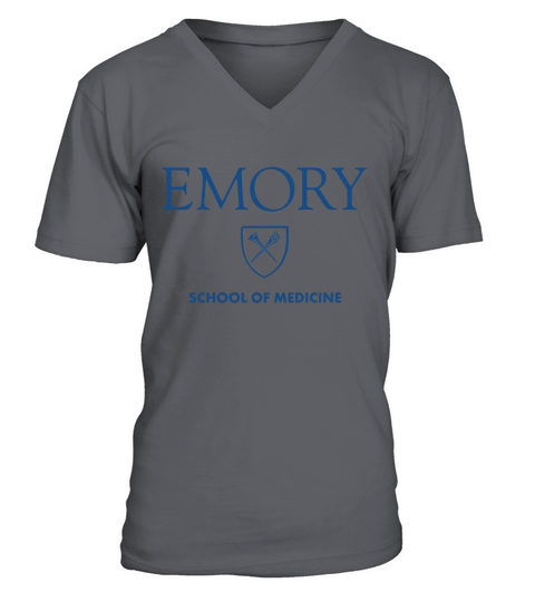 CUSTOM  Emory School Of Medicine Class Of 2022 V-Neck T-shirt