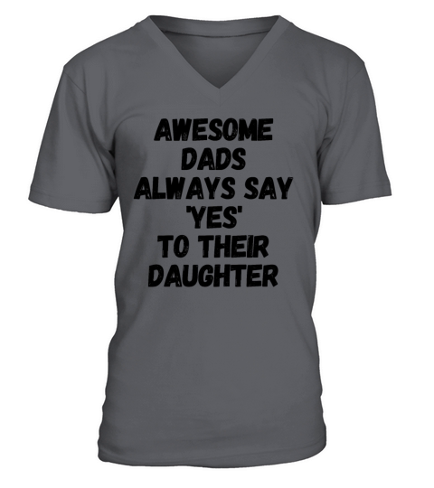 fathers day V-Neck T-shirt