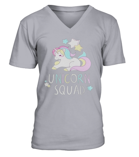 Unicorn Shirt - Unicorn Squad TShirt for Unicorn Lovers V-Neck T-shirt