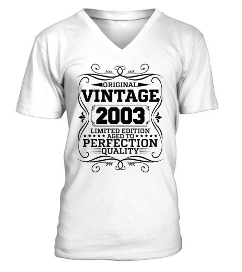 Vintage 2003 Original Limited Edition V-Neck T-shirt