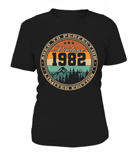 40th birthday vintage 1982 aged to perfection Women's T-Shirt