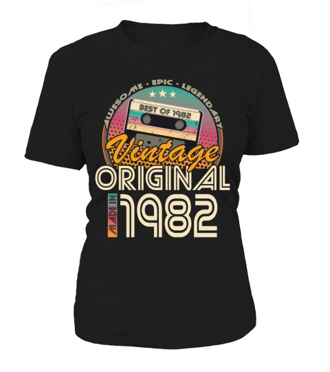 40th birthday vintage 1982 made in 1982 Women's T-Shirt