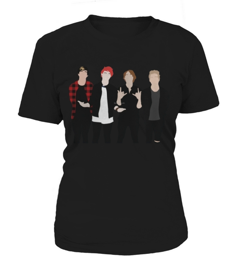 5sos Silhouettes Women's T-Shirt