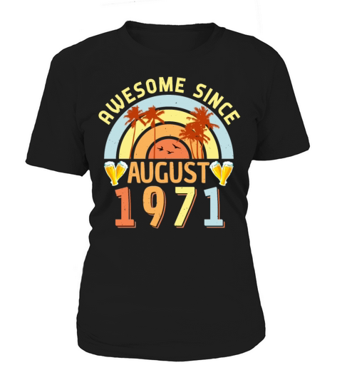 August 1971 Vintage Women's T-Shirt