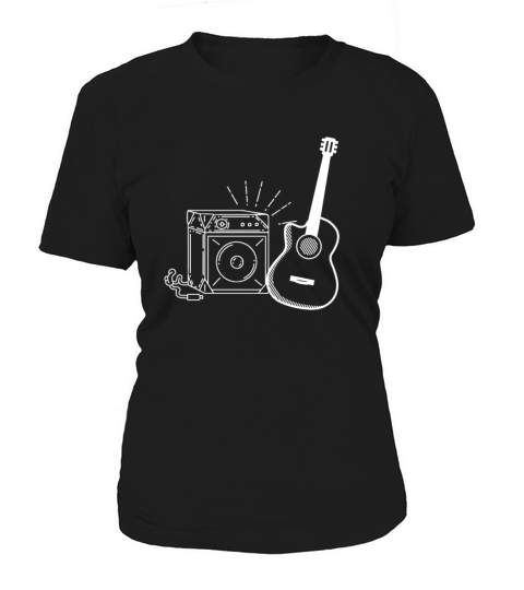 Legendary Blues Guitar And Amp Band Retro Vintage Women's T-Shirt
