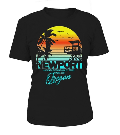 newport Oregon beach shirt Women's T-Shirt