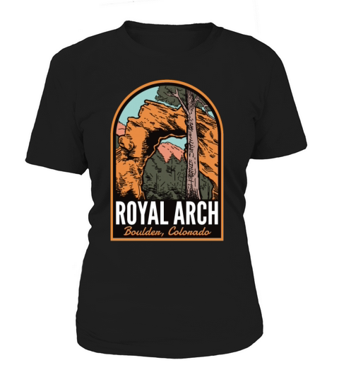 Royal Arch Boulder CO Vintage Women's T-Shirt