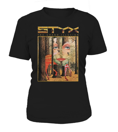 Styx Band  The Grand Illusion Tshirt Women's T-Shirt