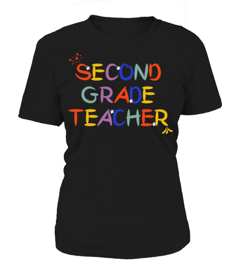 Vintage 2nd Second Grade Teacher Back To School Women's T-Shirt