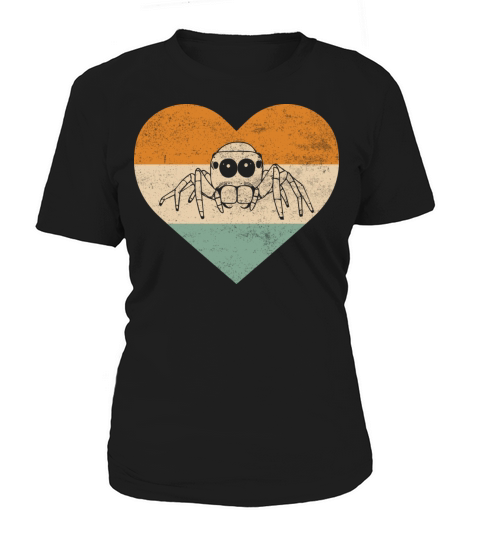 Vintage Exotic Jumping Spiders Pet Collector Lifes Women's T-Shirt