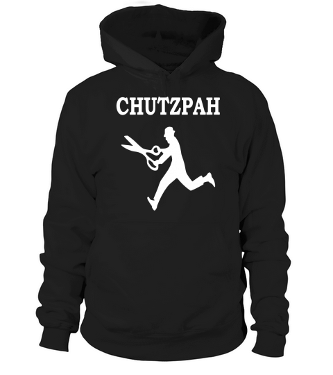 Chutzpah - Mens Hoodie Hoodie Unisex