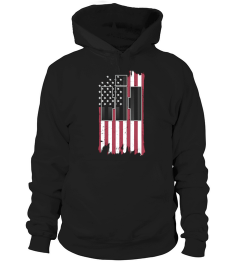 IH Bleeding Flag Hoodie Unisex