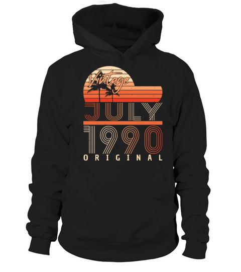 July 1990 Birthday Greeting Hoodie Unisex