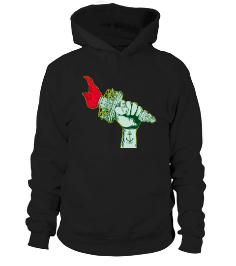 Lady Liberty Resists T-Shirt Hoodie Unisex