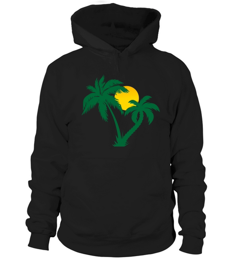 palm trees Hoodie Unisex