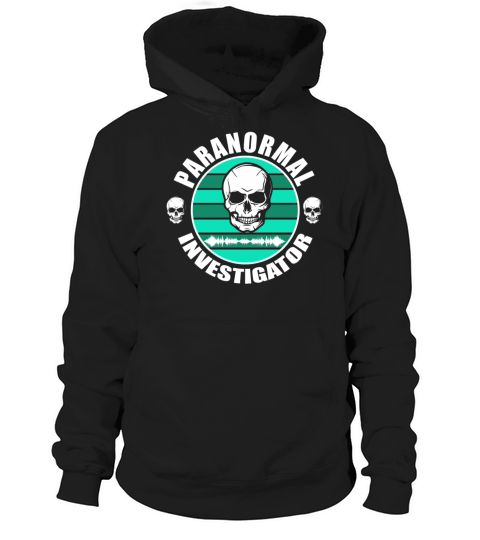 Paranormal Investigator Spooky Halloween Ghost Hun Hoodie Unisex
