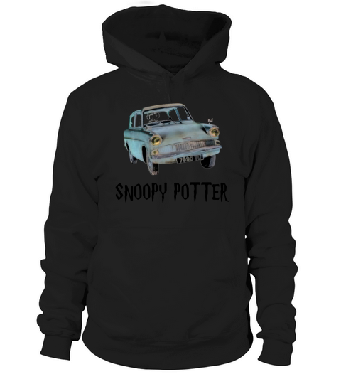 Snoopy driving Harry Potter t-shirt Hoodie Unisex