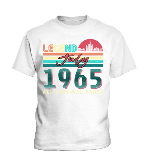 1965 July Legend Kids T-Shirt