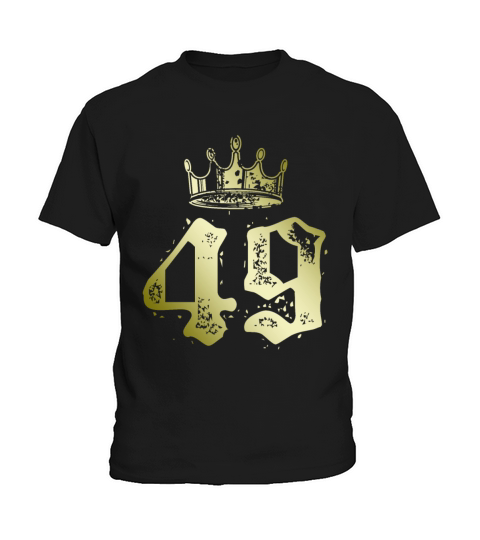 49 number crown Kids T-Shirt