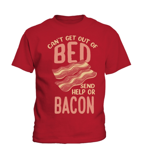 Funny Bacon Lover Breakfest Meat Saying Kids T-Shirt