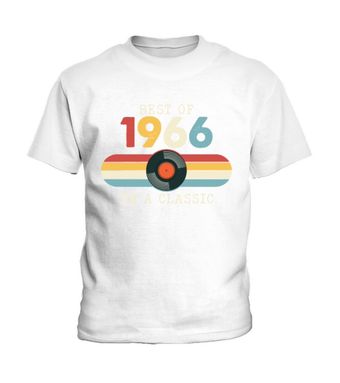 Funny Birthday Best Of 1966 Im A Classic Kids T-Shirt