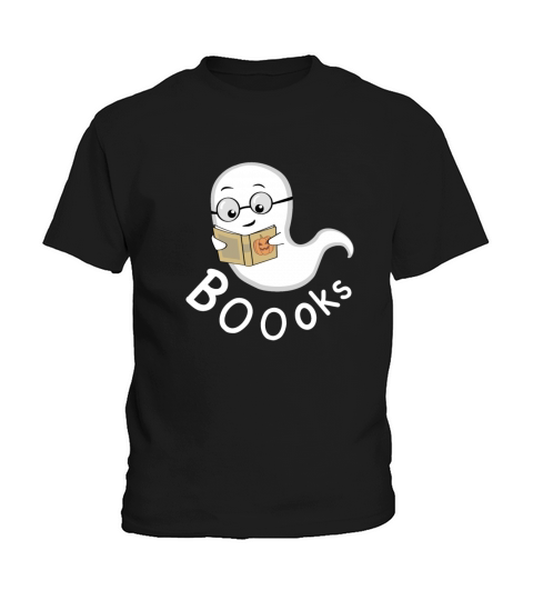 Ghost Halloween Book Kids T-Shirt