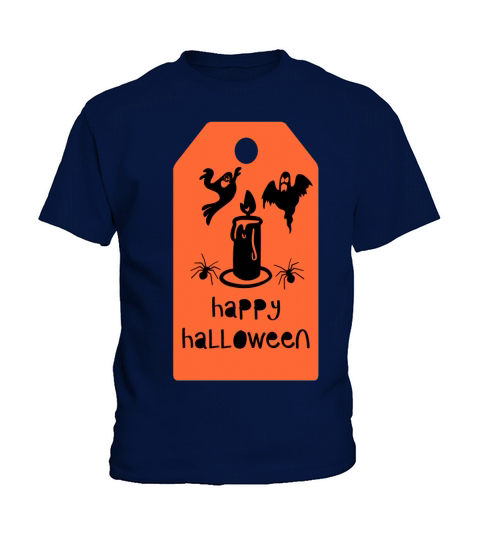 Halloween Gift Tags Halloween Favor 6 Kids T-Shirt
