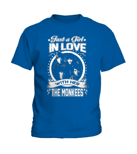 Just a Girl in love with her The Monkees Kids T-Shirt