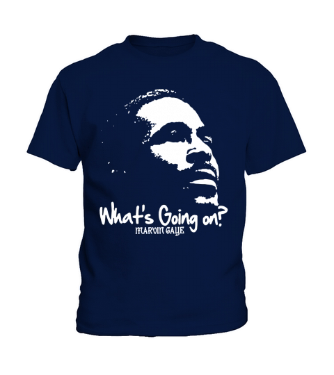 Marvin Gaye - Whats Going On album Tshirt Kids T-Shirt