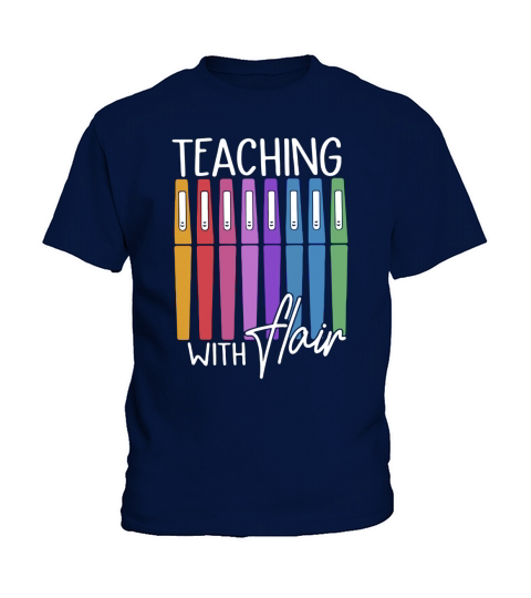 Pens teaching with flair Kids T-Shirt