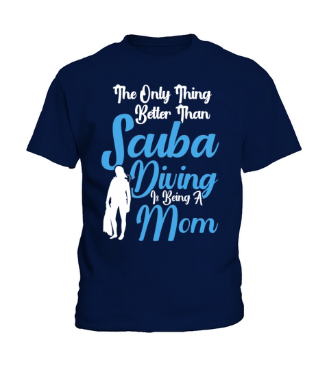 Scuba Diving Gift Underwater Lover Scuba Diver Kids T-Shirt