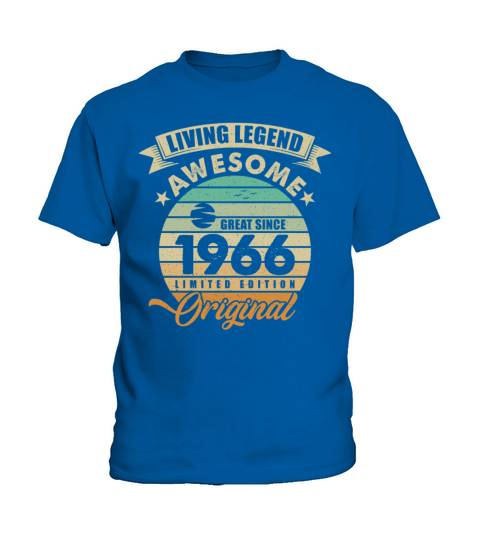 Vintaga 1966 Birthday Kids T-Shirt