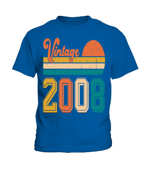 Vintage 2008 birthday gift Kids T-Shirt