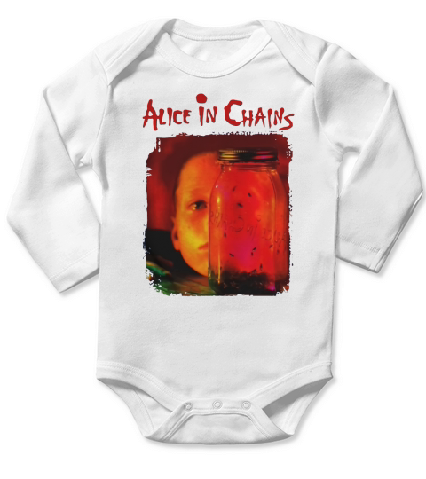 Alice In Chains Band  Jar of Flies Tshirt Long Sleeve Baby One-Piece