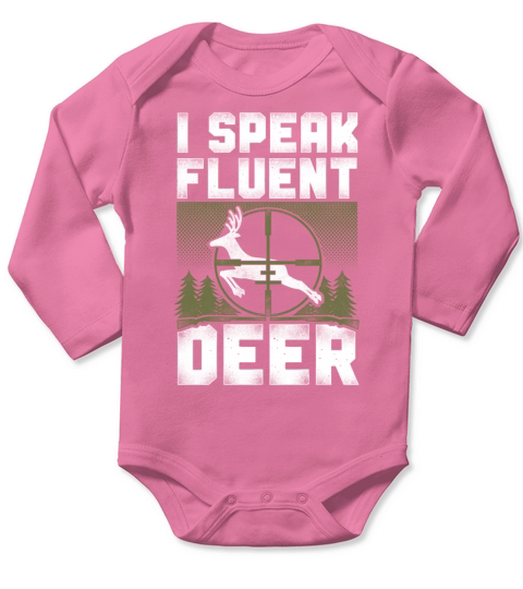 Buck Deer Hunting Hunter Vintage I Long Sleeve Baby One-Piece