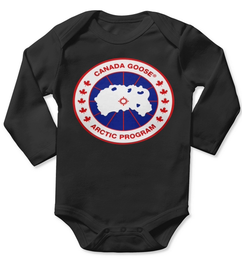 Canada Goose best Tshirt Long Sleeve Baby One-Piece