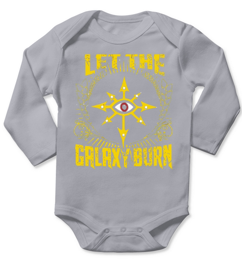 LET THE GALAXY BURN - BLACK LEGION Long Sleeve Baby One-Piece