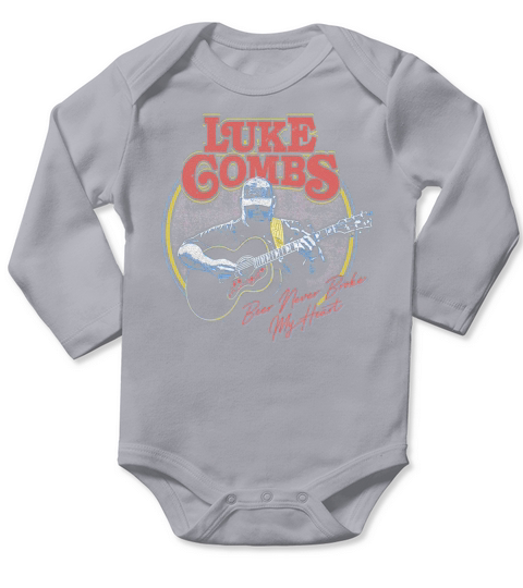 NEW LUKE COMBS BAND CONCERT TOUR DATE 2019 BLACK - Baby Onesie Long Sleeve Baby One-Piece