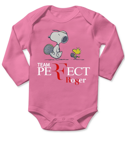 ROGER FEDERER Long Sleeve Baby One-Piece