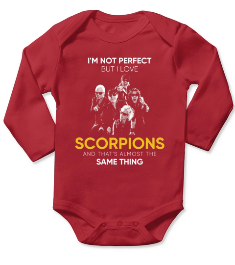 scorpions Long Sleeve Baby One-Piece